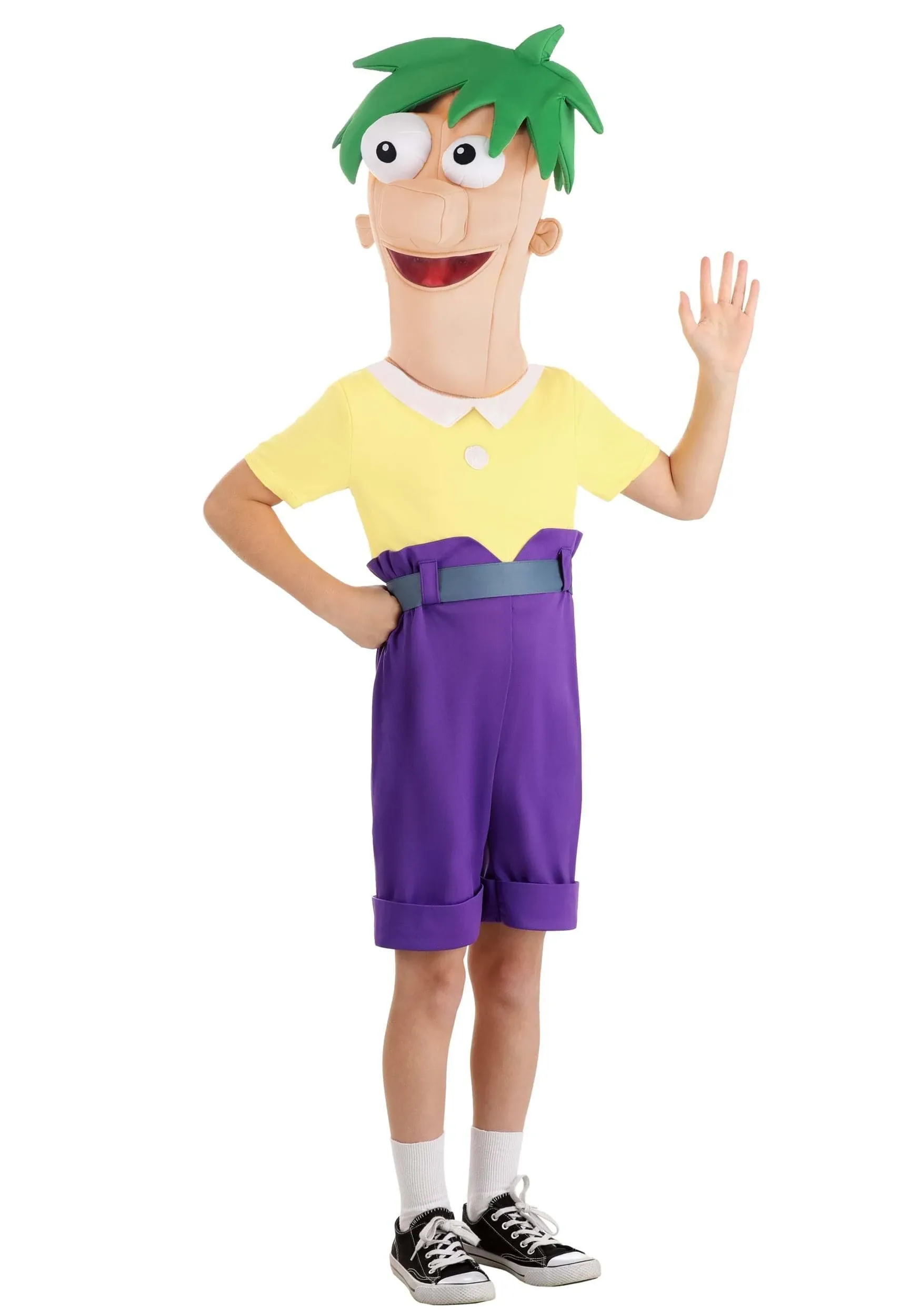 Disney Phineas and Ferb Ferb Costume for Kids | Boy's Disney Costumes