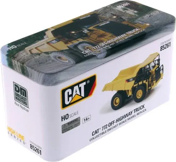 1/87 Caterpillar CAT 772 Off-Highway Truck High Line Series Diecast Master 85261