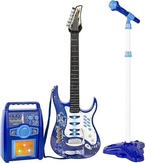 Best Choice Products Kids Electric Musical Guitar Play Set