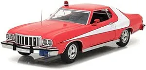 Greenlight 1976 Ford Gran Torino Red Starsky and Hutch TV Series 1/43 Diecast