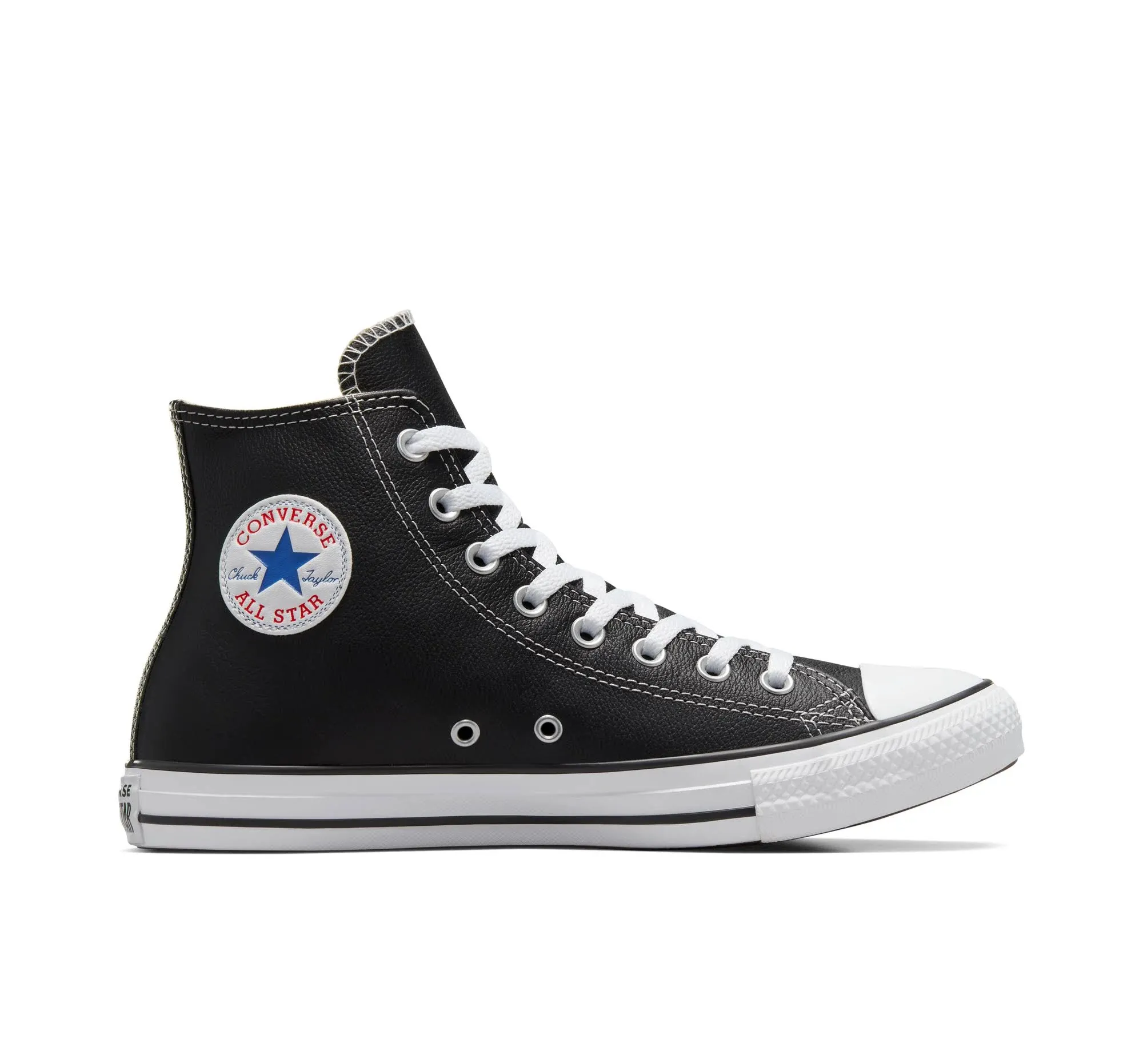 Converse Mens All Star Hi Top Chuck Taylor Chucks Sneaker Trainer - Black - 13