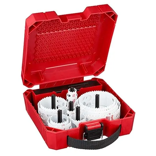 Milwaukee 49-22-4156 Hole Dozer Plumbers Hole Saw Kit, 16-Piece Set