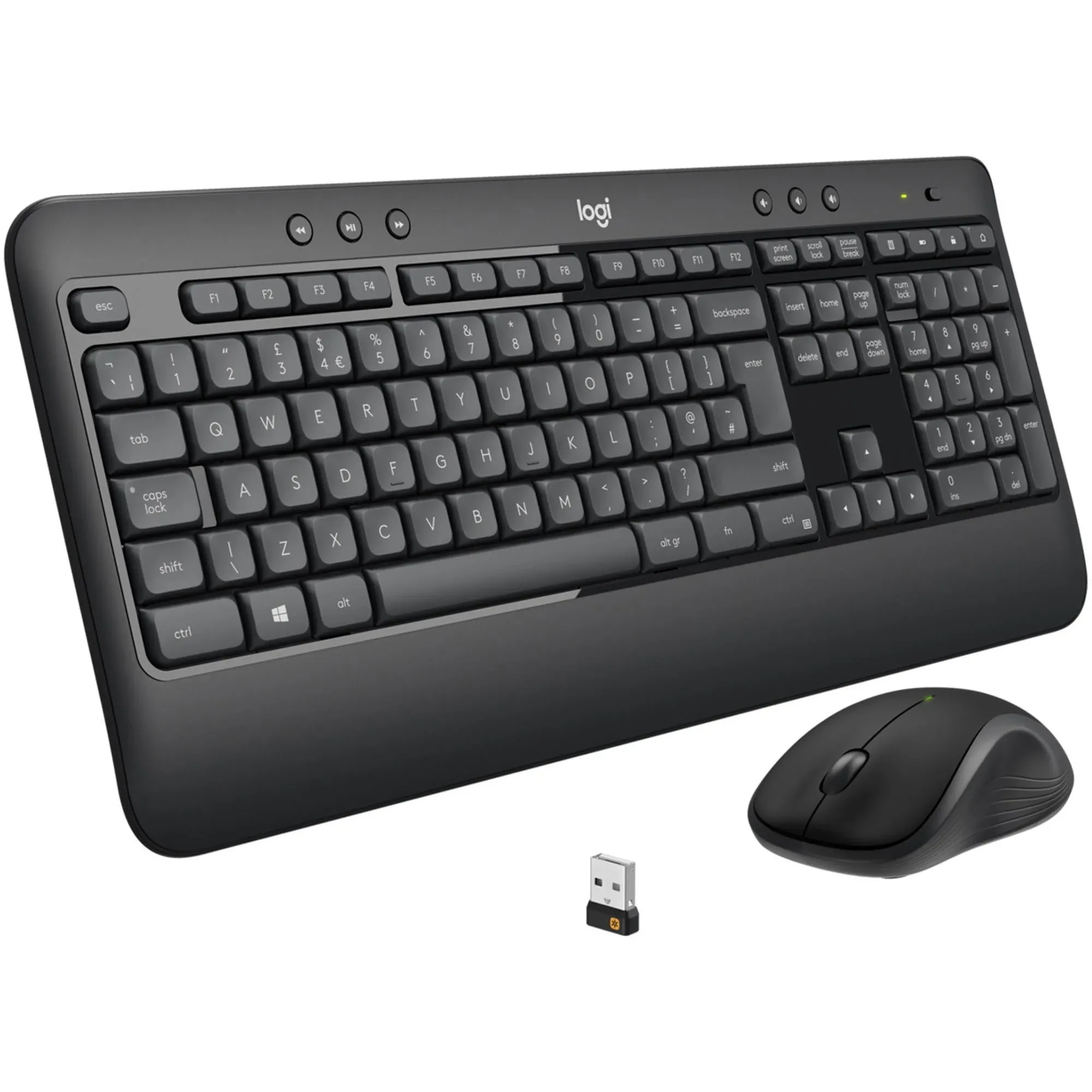 Logitech Teclado Y Ratón Inalámbricos Mk540