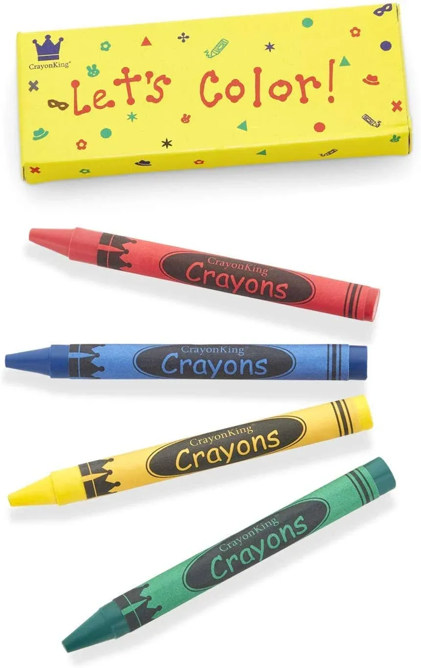 CrayonKing 150 Sets of 4-Packs in A Box (600 Total Bulk Crayons) Restaurants ...