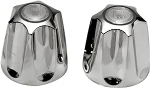 Danco (80457) Pair of Faucet Handles, No Size, Chrome, 2 Count