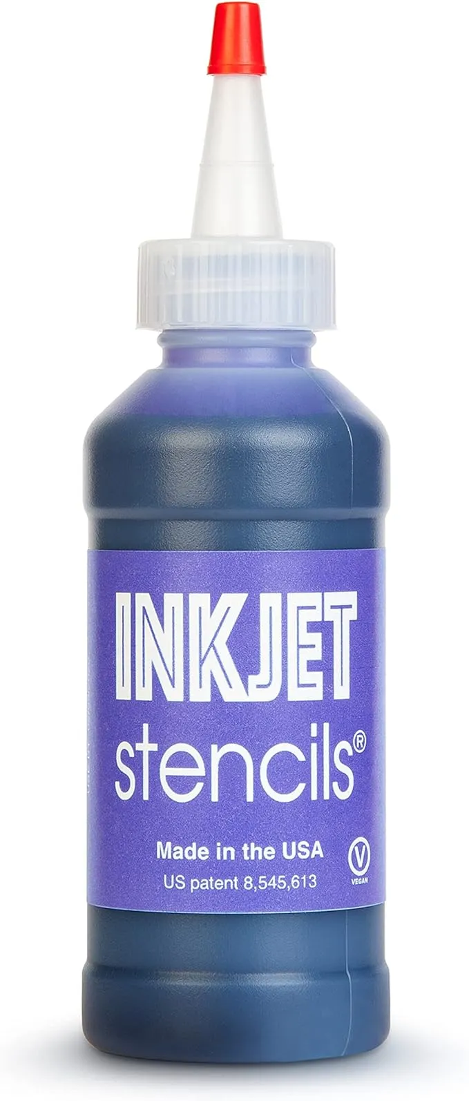 Ink Jet Refill Stencil Ink Compatible for Stencils Printer Ink (Violet, 4-Oz Bottle)