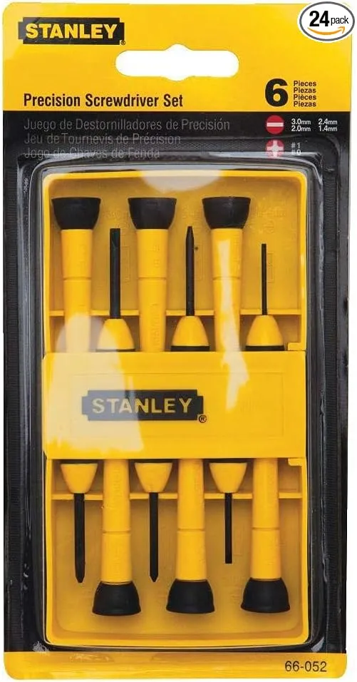 Stanley 6-Piece Precision Screwdriver Set