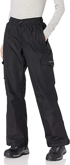 Arctix Women's Lumi Pull Over Fleece Lined Cargo Snow Pants