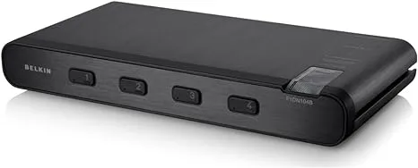 Belkin F1DN104C-3 Advanced Secure DVI-I KVM Switch