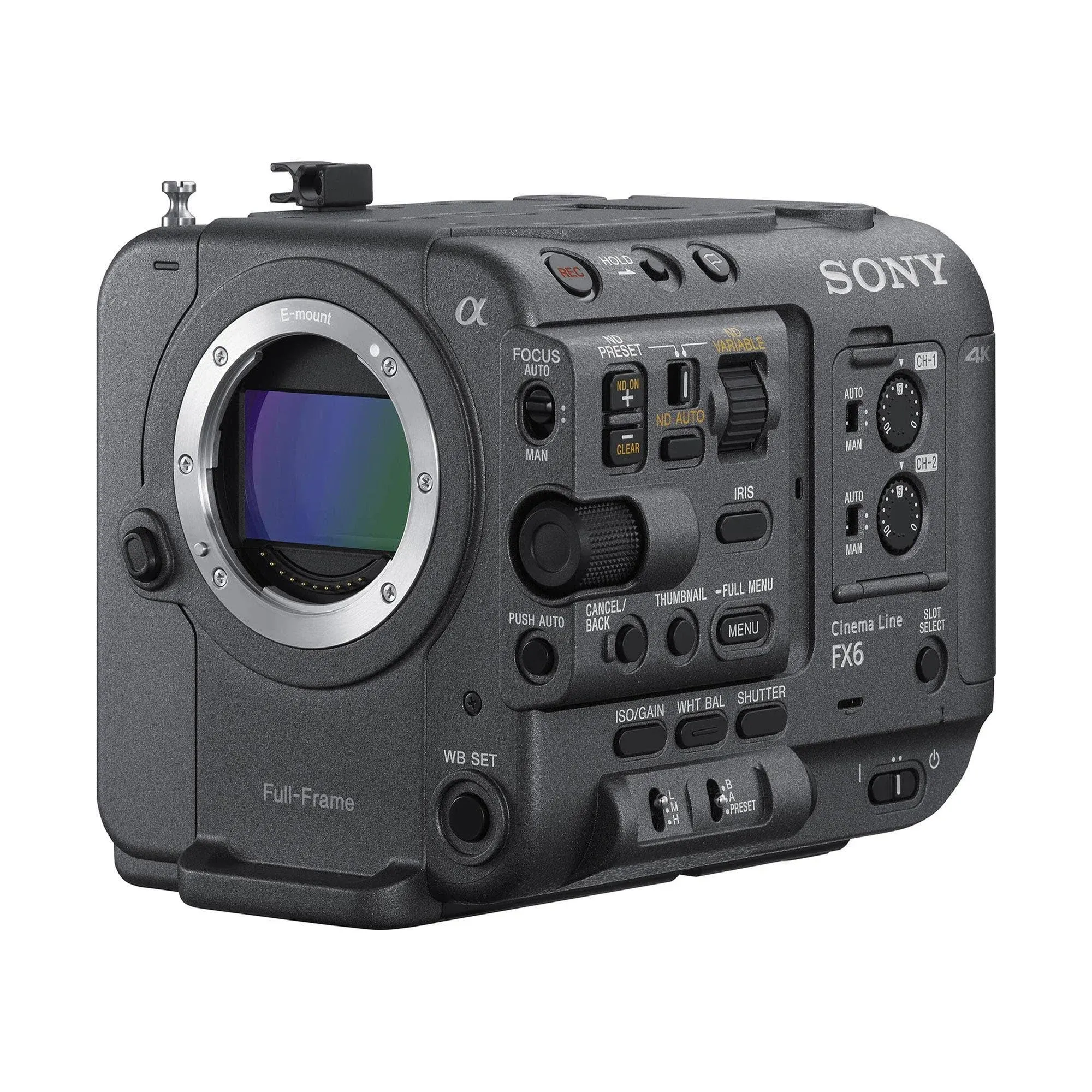 Sony FX6 Full-Frame Cinema Camera Body