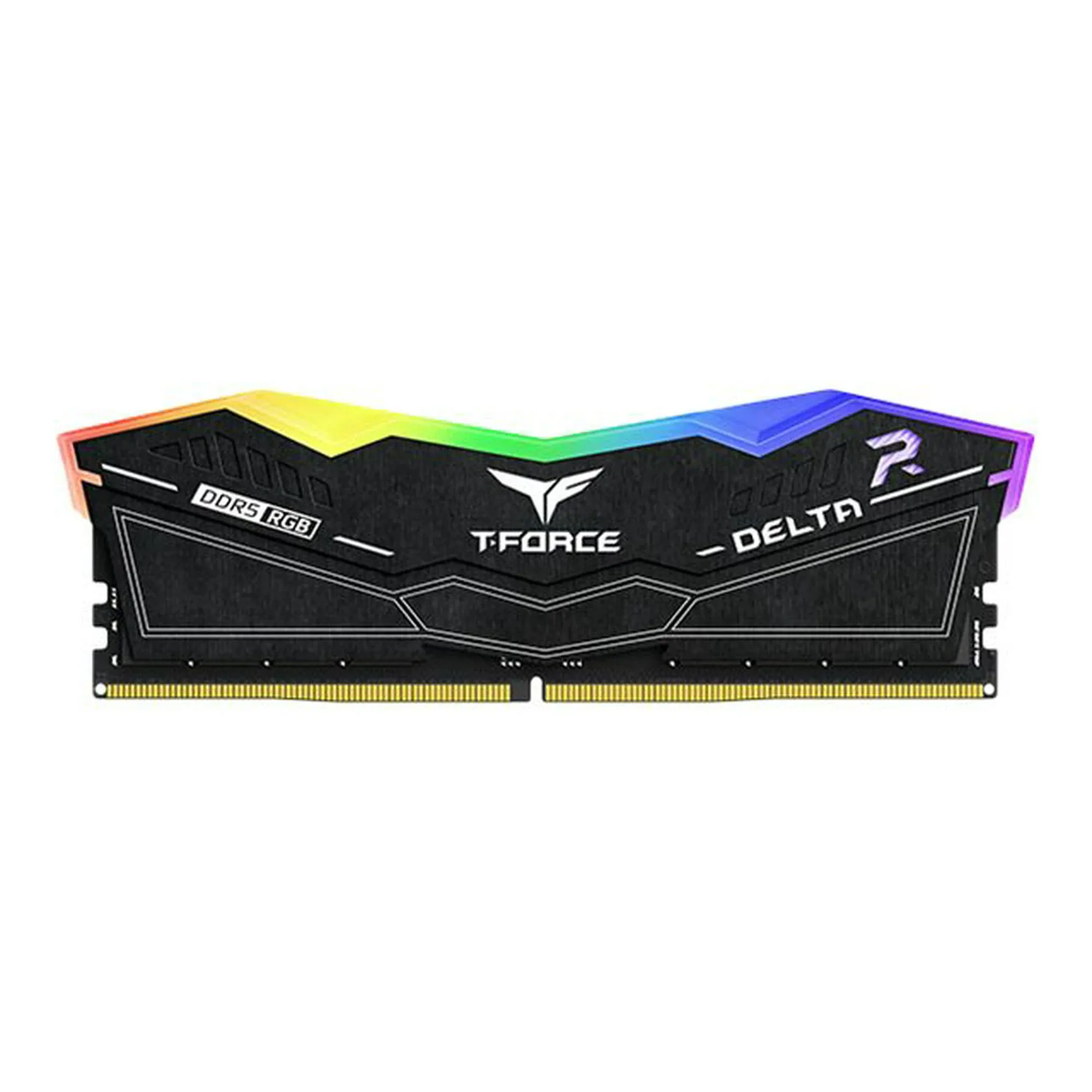 TEAMGROUP T-Force Delta RGB DDR5 Ram 32GB (2x16GB) 6200MHz PC5-49600 CL38 Desktop Memory Module Ram for 600 700 Series Chipset XMP 3.0 Ready Black - FF3D532G6200HC38ADC01