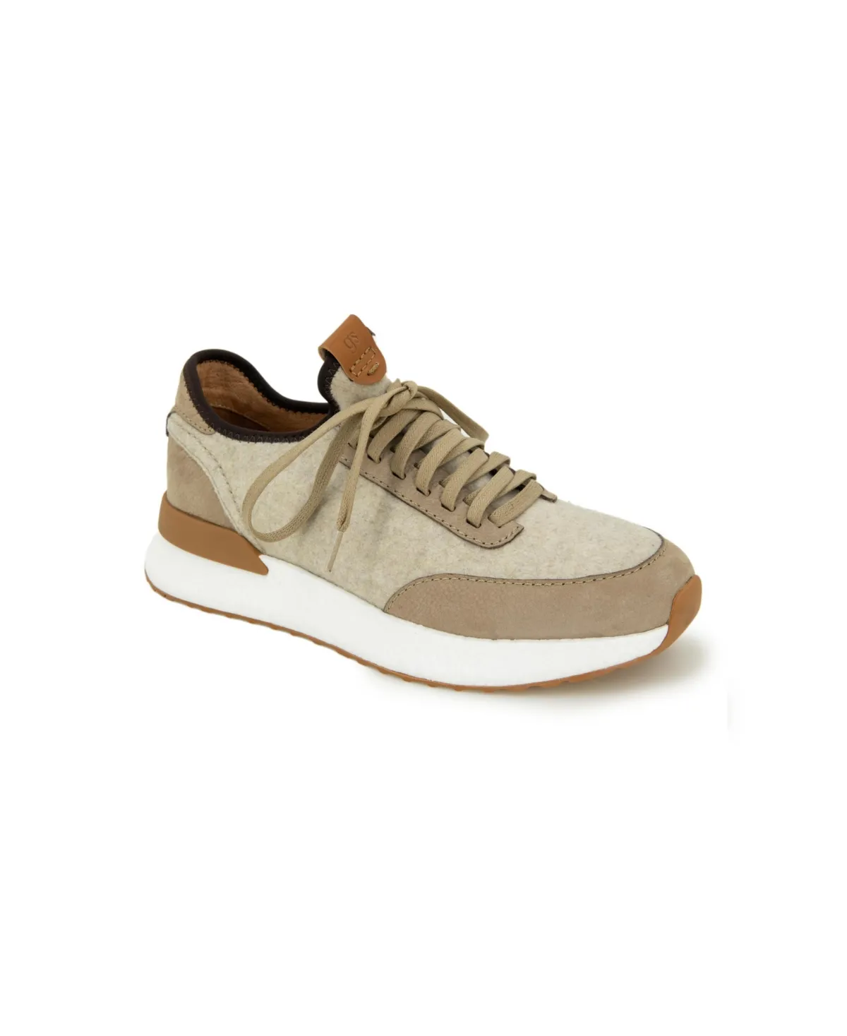 Men's Laurence Stretch Lightweight Jogger Shoes In Brown