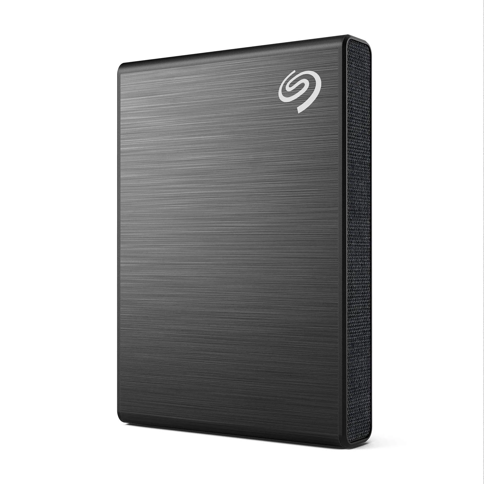 Seagate One Touch 1TB USB-C External Solid State Drive Black STKG1000400