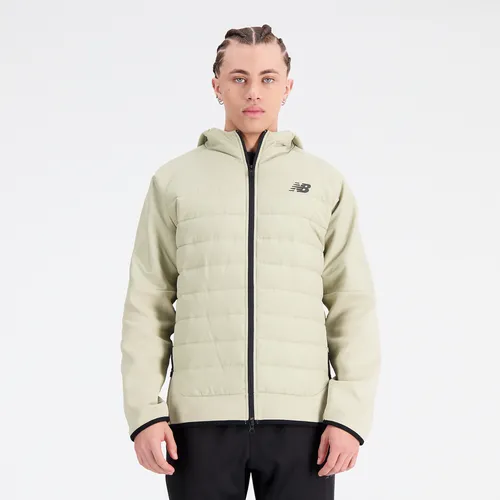 Men's R.w. Tech Fleece Hybrid Jacket In Green