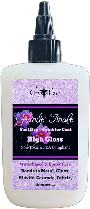 CRYSTALAC Grande Finale Tumbler Coat (Gloss, 12oz) 2.0