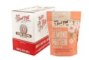 Bob's Red Mill Gluten-Free Almond Protein Powder 14 oz. - 4/Case