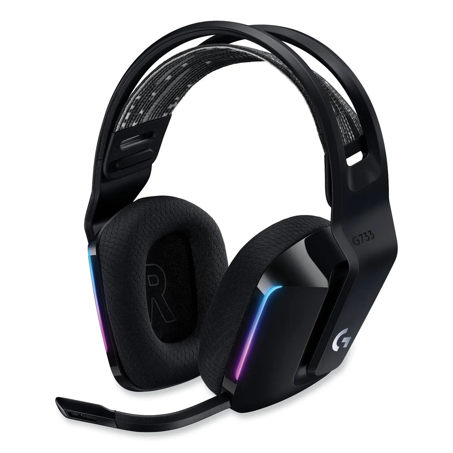 Logitech G733 Lightspeed Wireless Gaming RGB Headset-Black