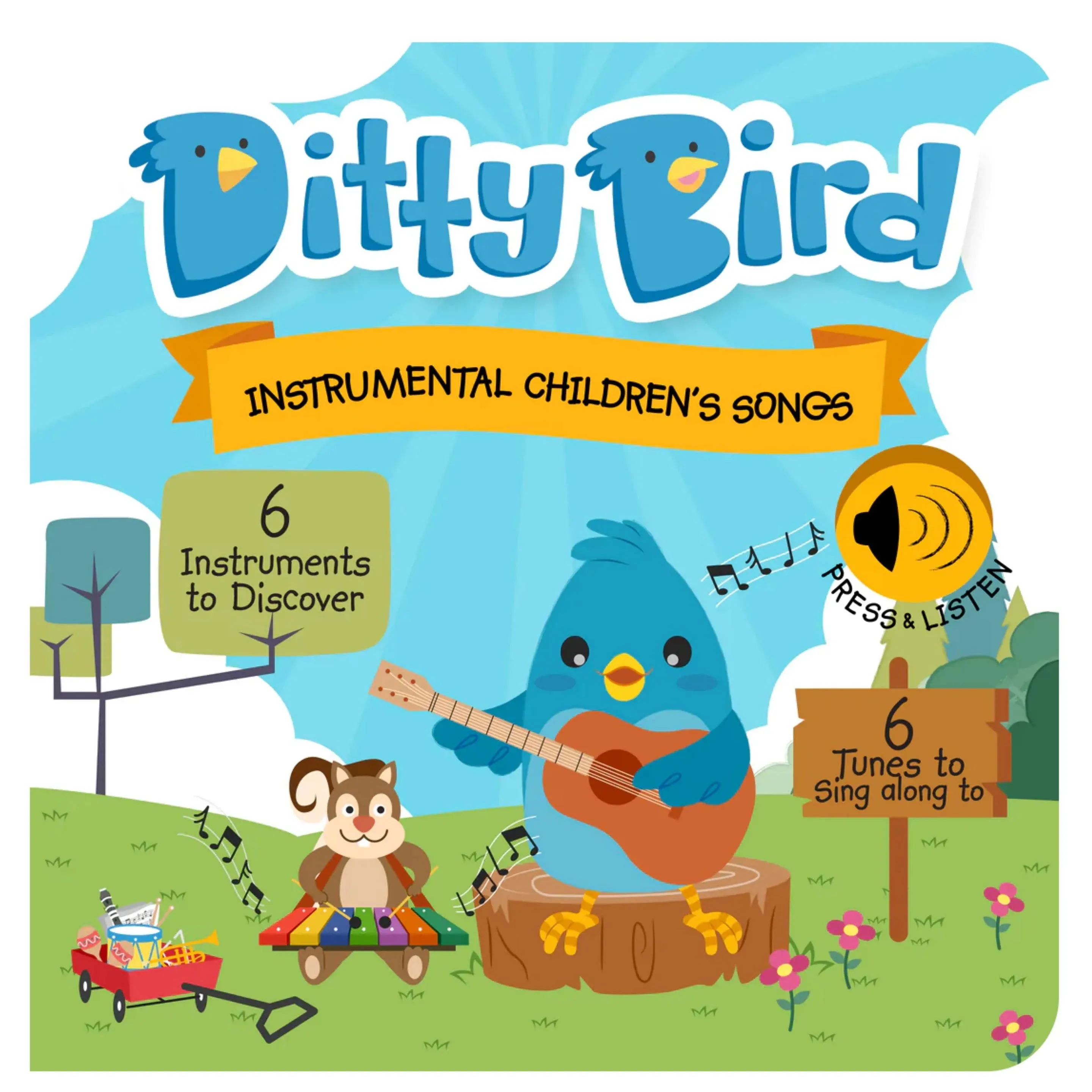 Ditty Bird Instrumental Children ́s Songs [Book]