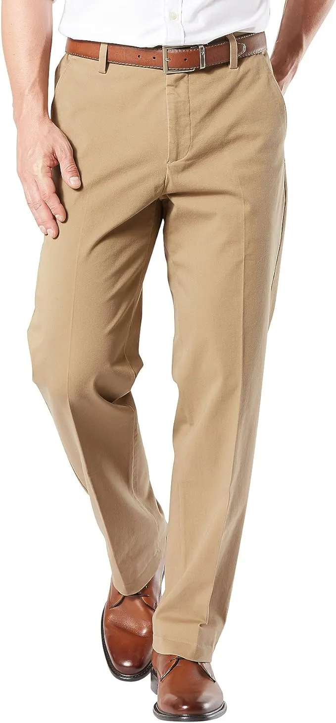 Dockers Men's Classic Fit Workday Khaki Smart 360 FLEX Pants (Standard and Big & Tall)