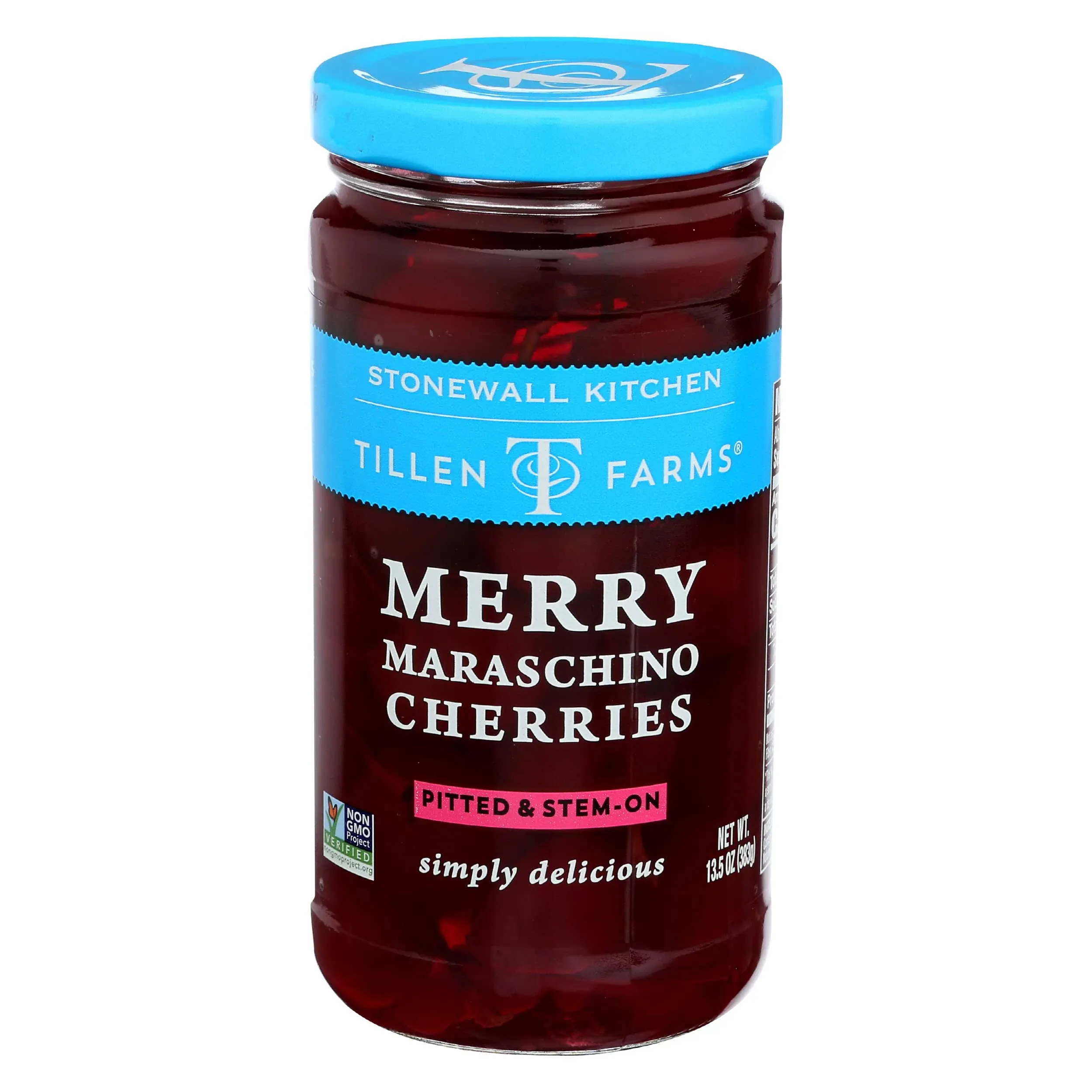 Tillen Farms 13.5 oz. Merry Maraschino Cherries