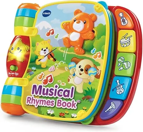 VTech Musical Rhymes Book, Pink