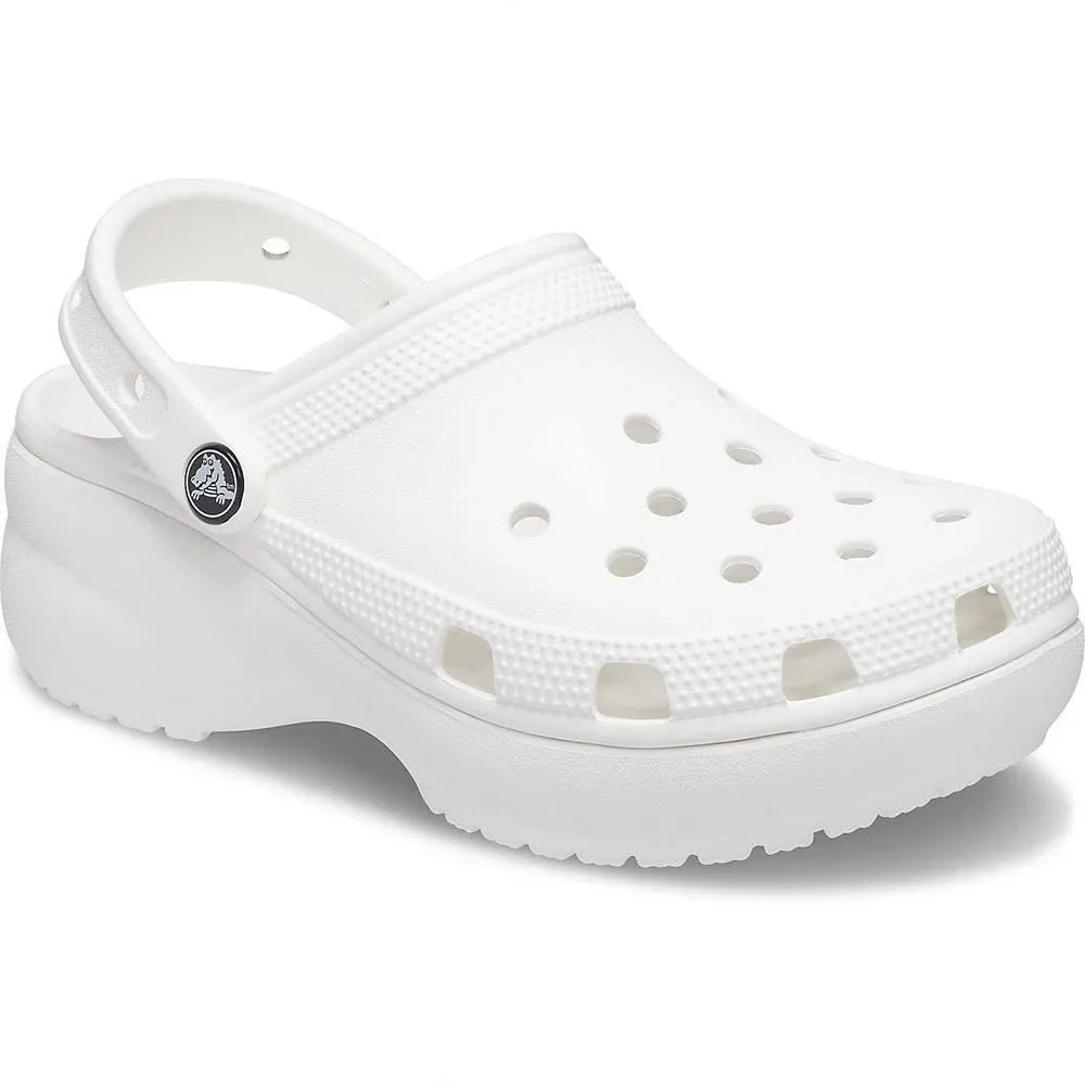 Zuecos negros clásicos con plataforma de Crocs