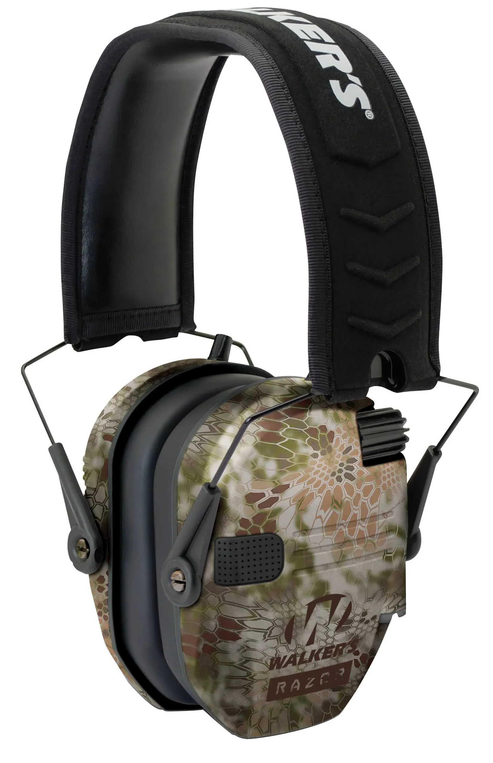 Walker's Game Ear Razor Series Slim Electronic Shooting Earmuffs, Kryptek Highlander