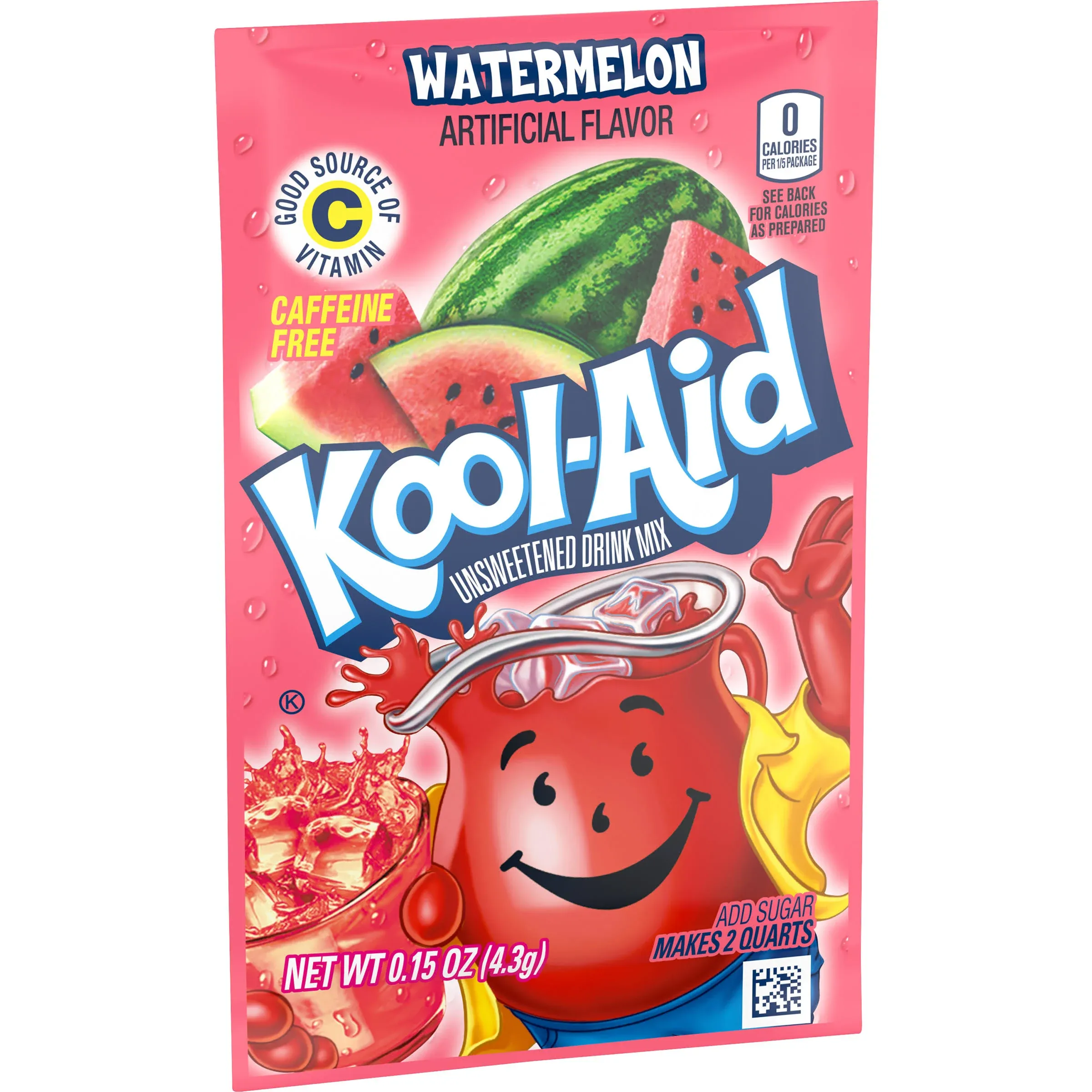 Kool-Aid Unsweetened Watermelon Powdered Soft Drink