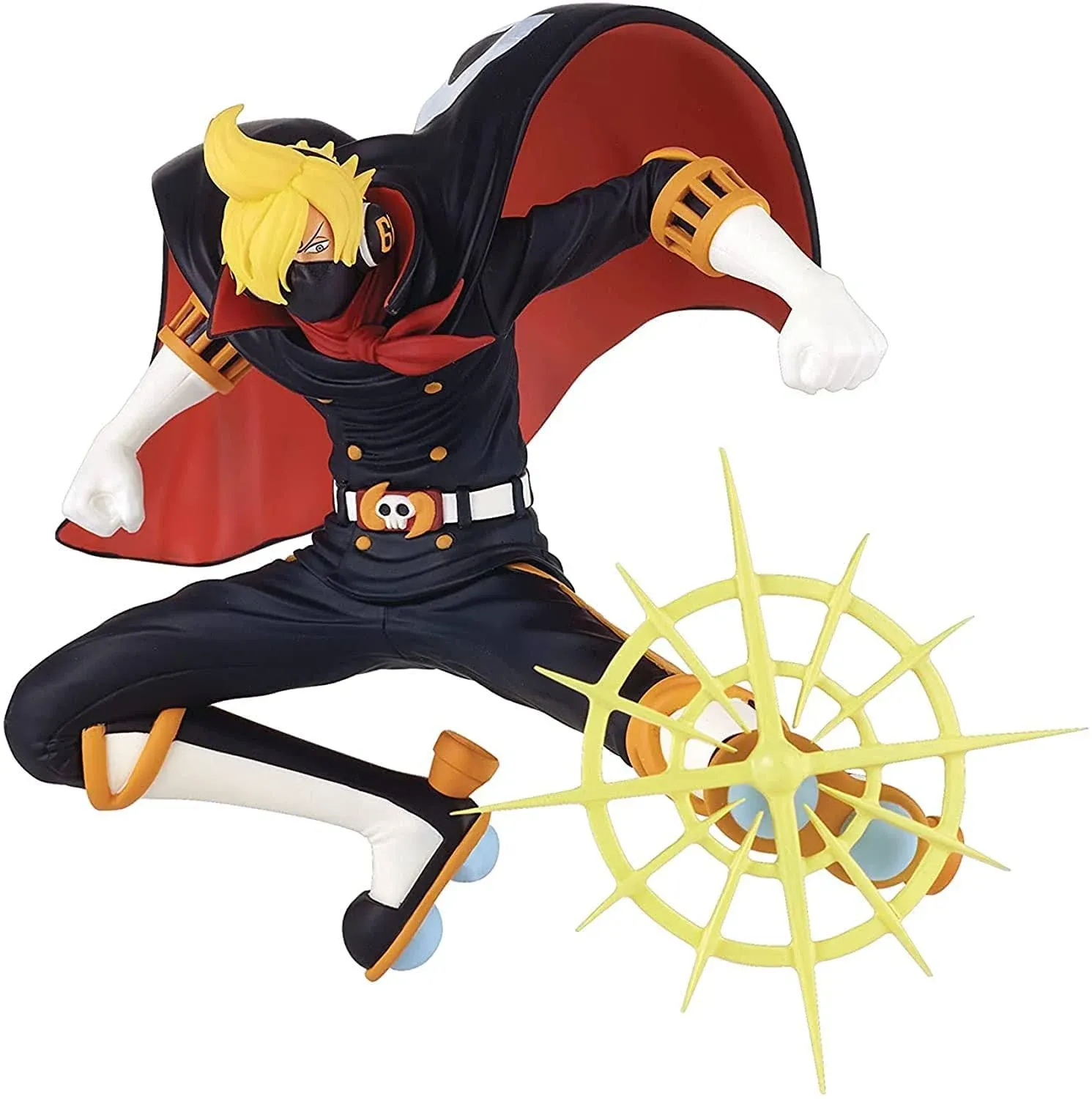 Banpresto - One Piece Battle Record Collection Sanji Osoba Mask Statue BP18315