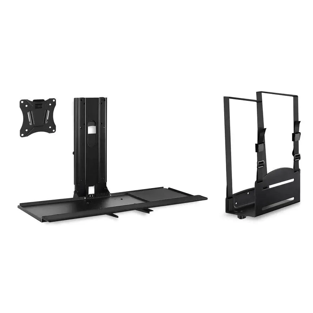 Mount-It! Monitor and Keyboard Wall Mount