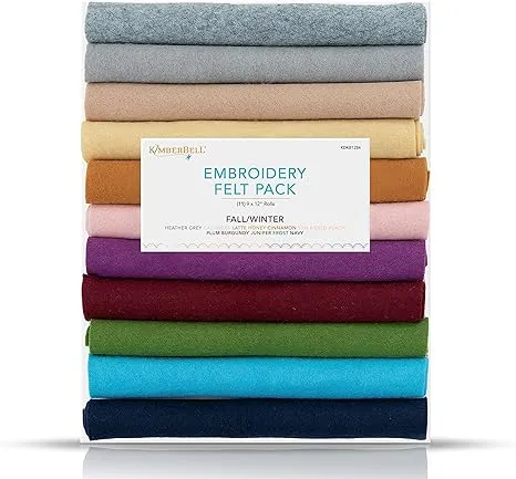 Kimberbell Embroidery Felt Pack Fall/Winter