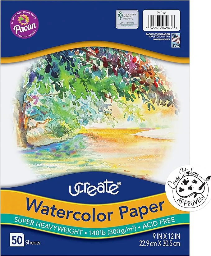 UCreate 140 lb. Watercolor Paper