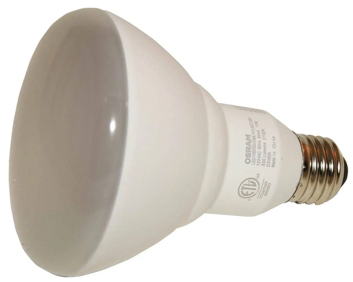 New Sylvania Ultra LED 65W Using 11W Soft White BR30 Flood Dimmable Light Bulb