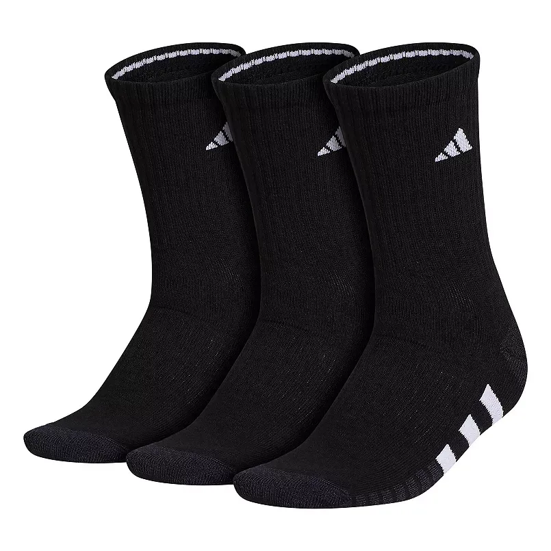 adidas Women's Cushioned Crew Socks (3-Pack)