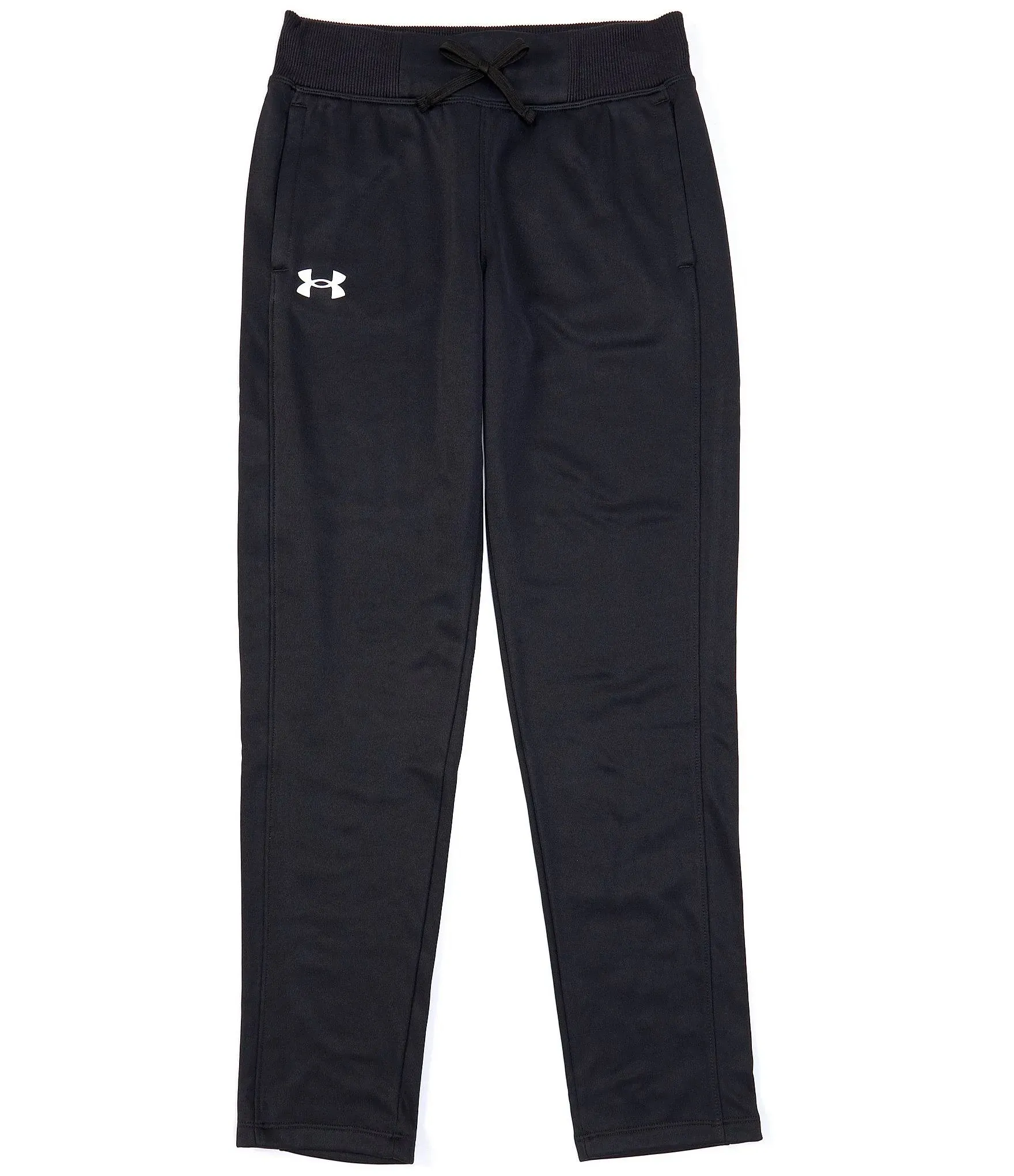 Under Armour Girls Armour Fleece Pants Black Size Youth Large