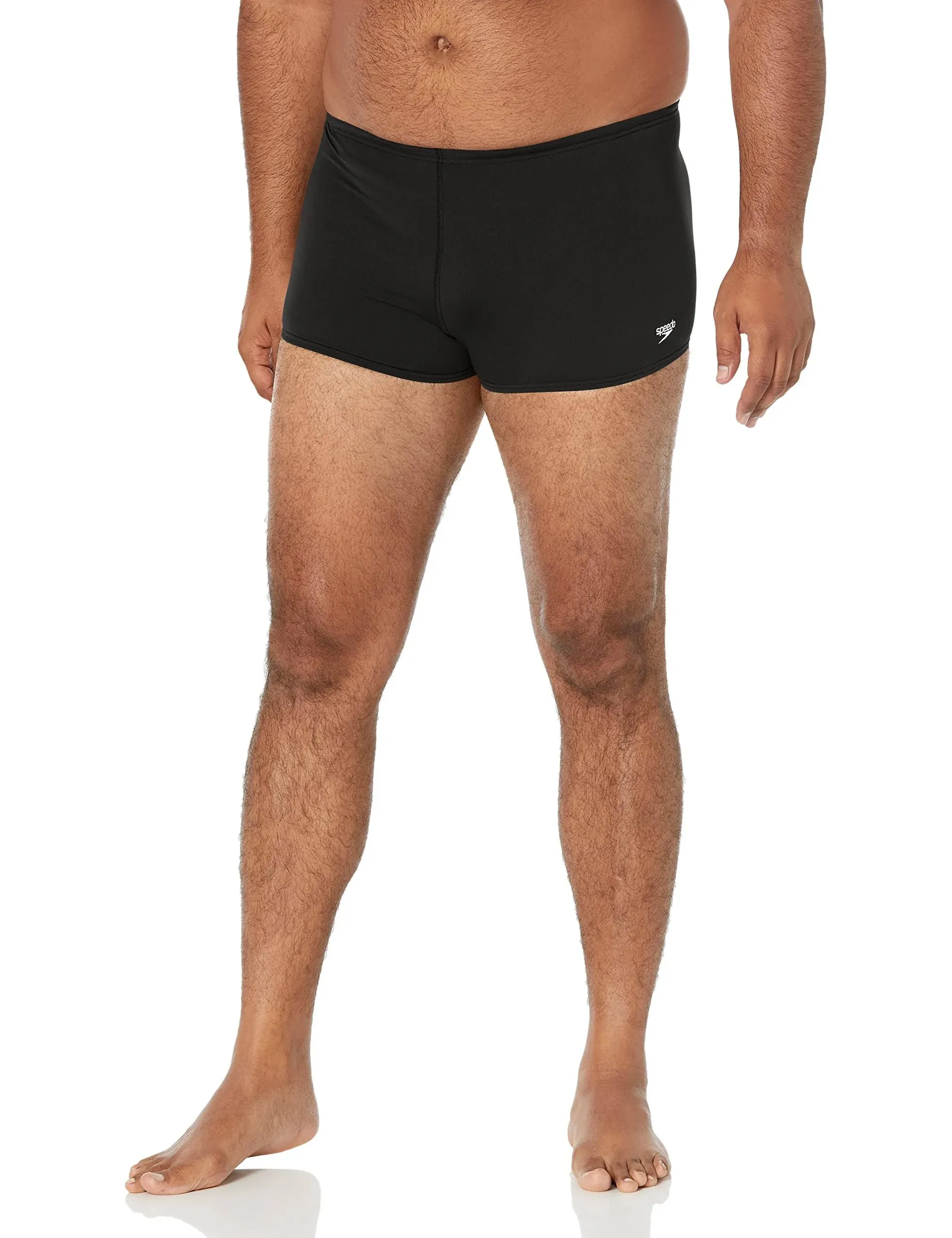 Speedo Solid Square Leg - Endurance+ Black 32