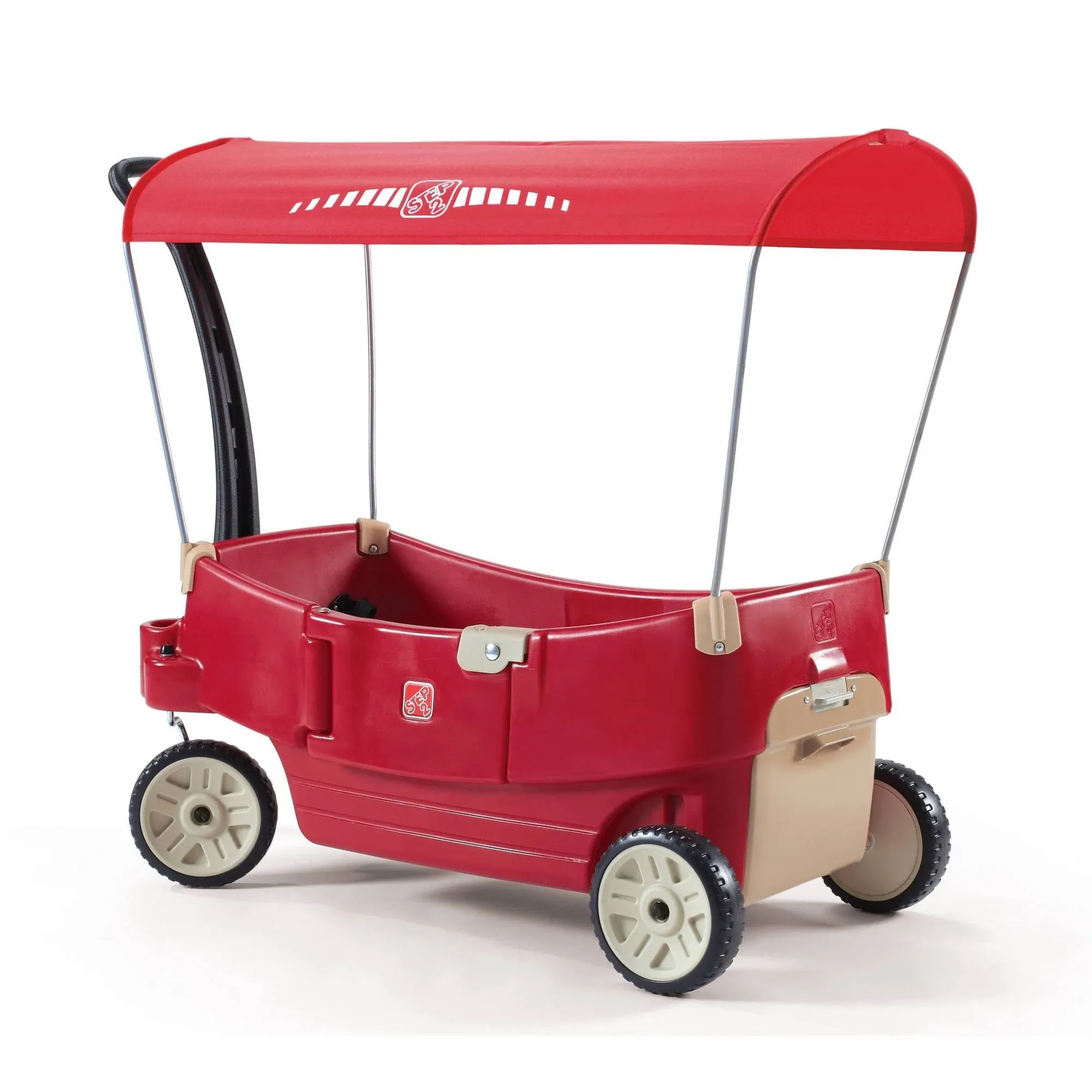 Step2 - All Around Canopy Wagon - Red