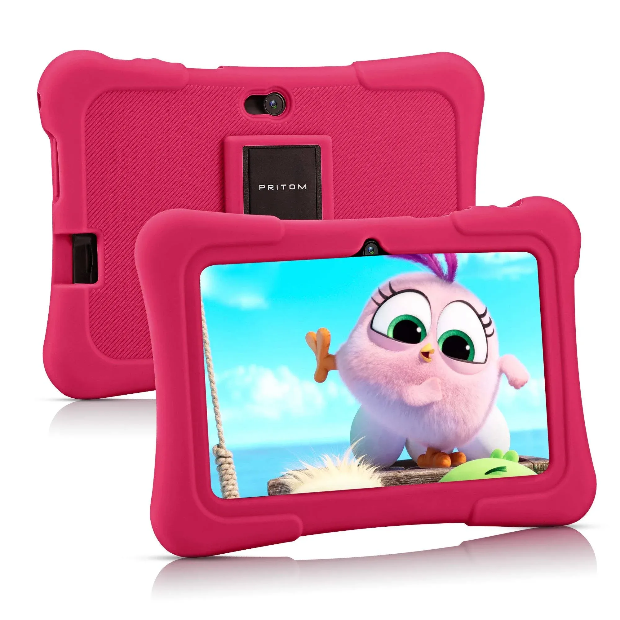 Pritom 7 inch Kids Tablet | Quad Core Android 10.0, 32 GB ROM | WiFi,Bluetooth ...