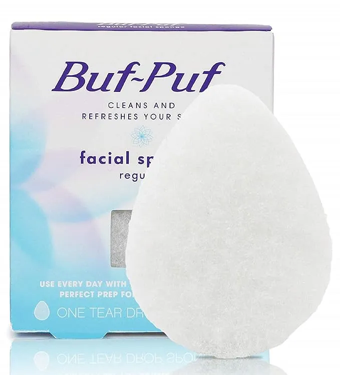 Buf-Puf Regular Facial Sponge 1 Each (Pack of 4)