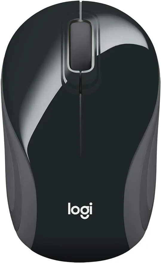 Logitech M187 Wireless Mini Mouse (Blue)