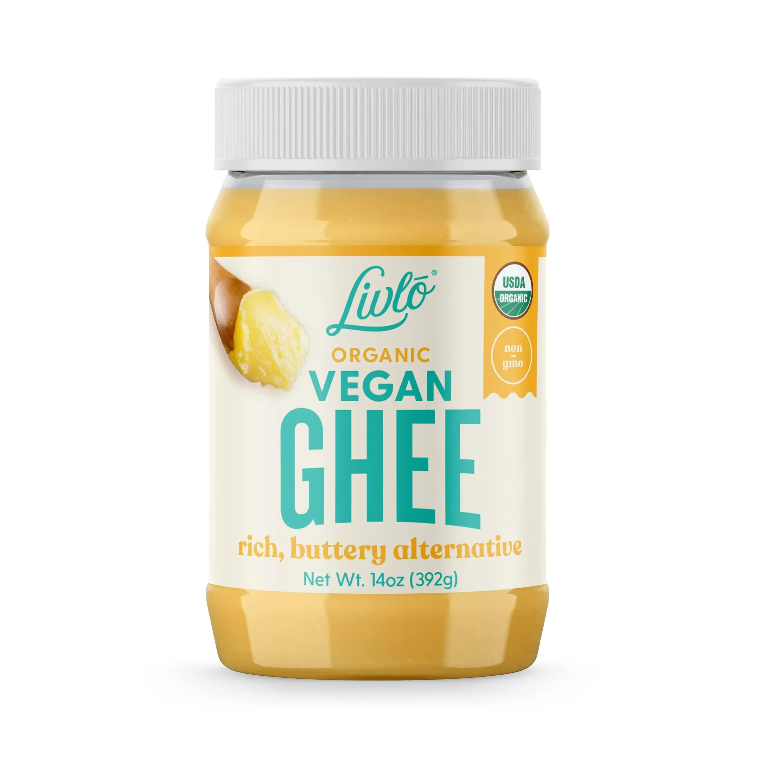 Livlo, Organic Vegan GHEE, 14 oz (392 g)