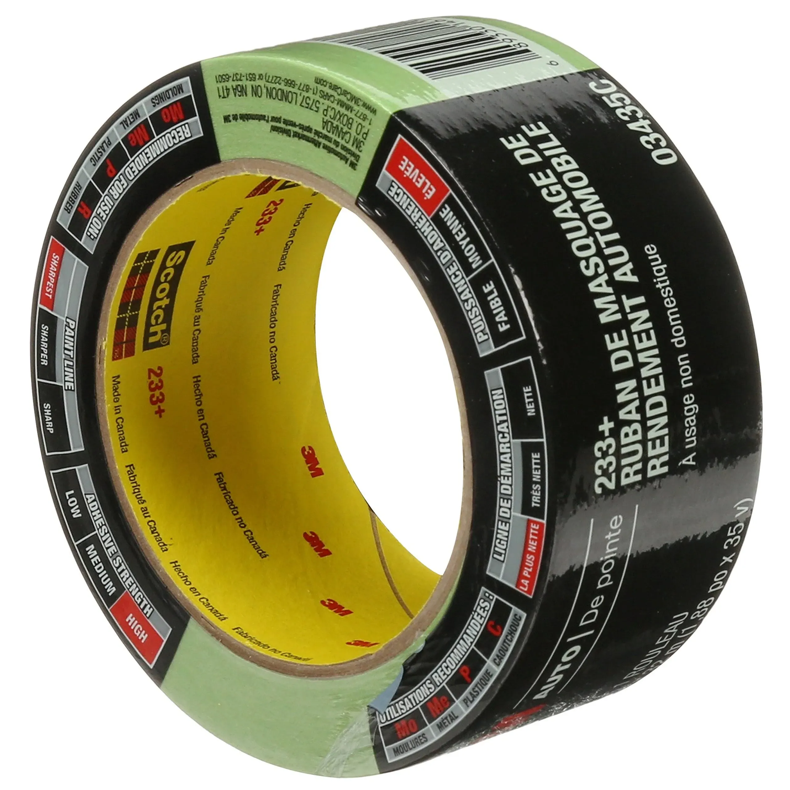 3M 03435 48 mm x 32 M Automotive Performance Masking Tape