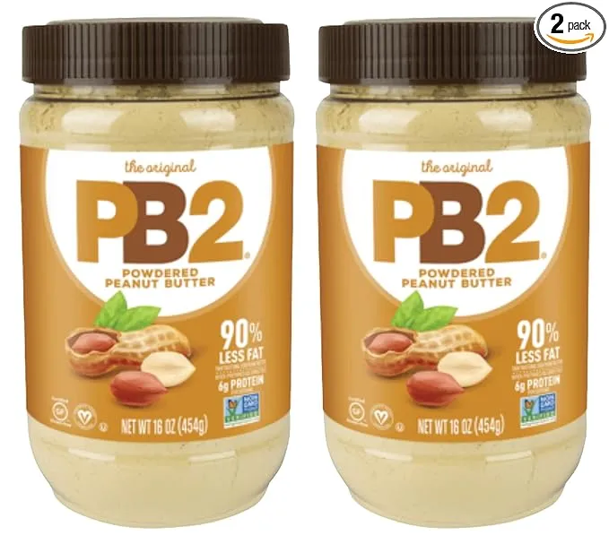 PB2 Powdered Peanut Butter, 1lb Jar (2-pack)PB2 Powdered Peanut Butter, 1lb Jar (2-pack)