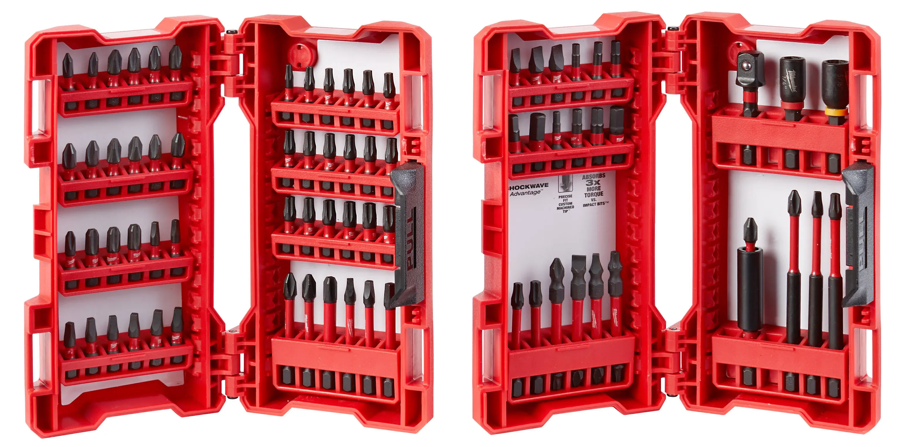 SHOCKWAVE Impact Duty Alloy Steel Screw Driver Bit Set (74-Piece)