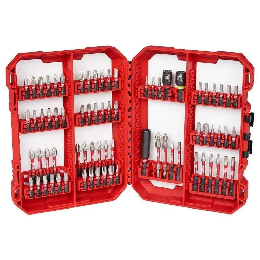 SHOCKWAVE Impact Duty Alloy Steel Screw Driver Bit Set (74-Piece)