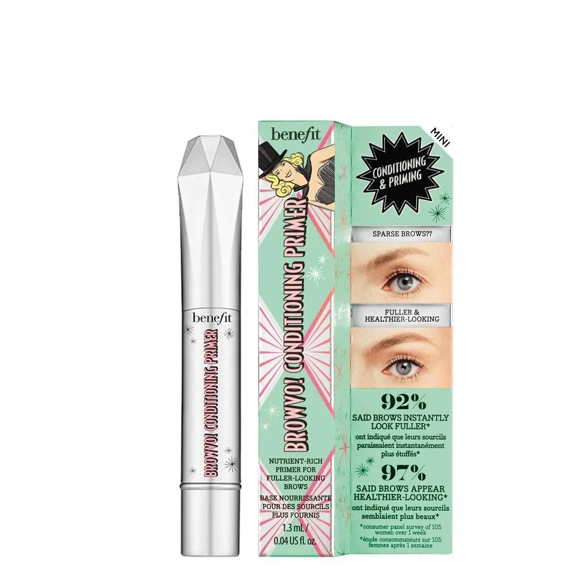 Benefit Brow vo! Conditioning Primer 0.04oz/1.3ml Travel Size New in box