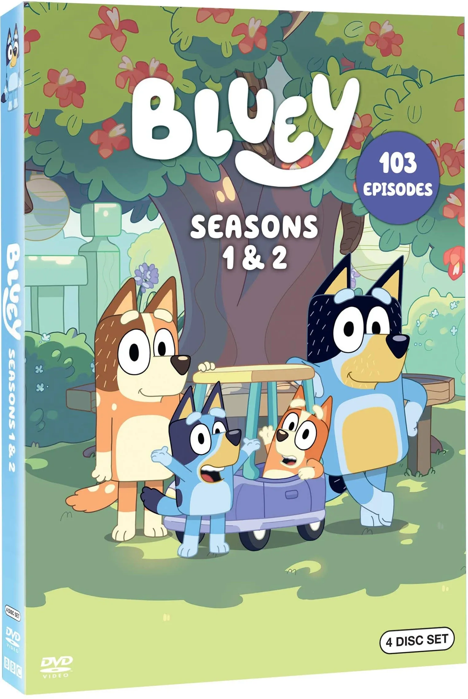 BBC Warner Bluey: Complete Seasons One and Two (dvd)