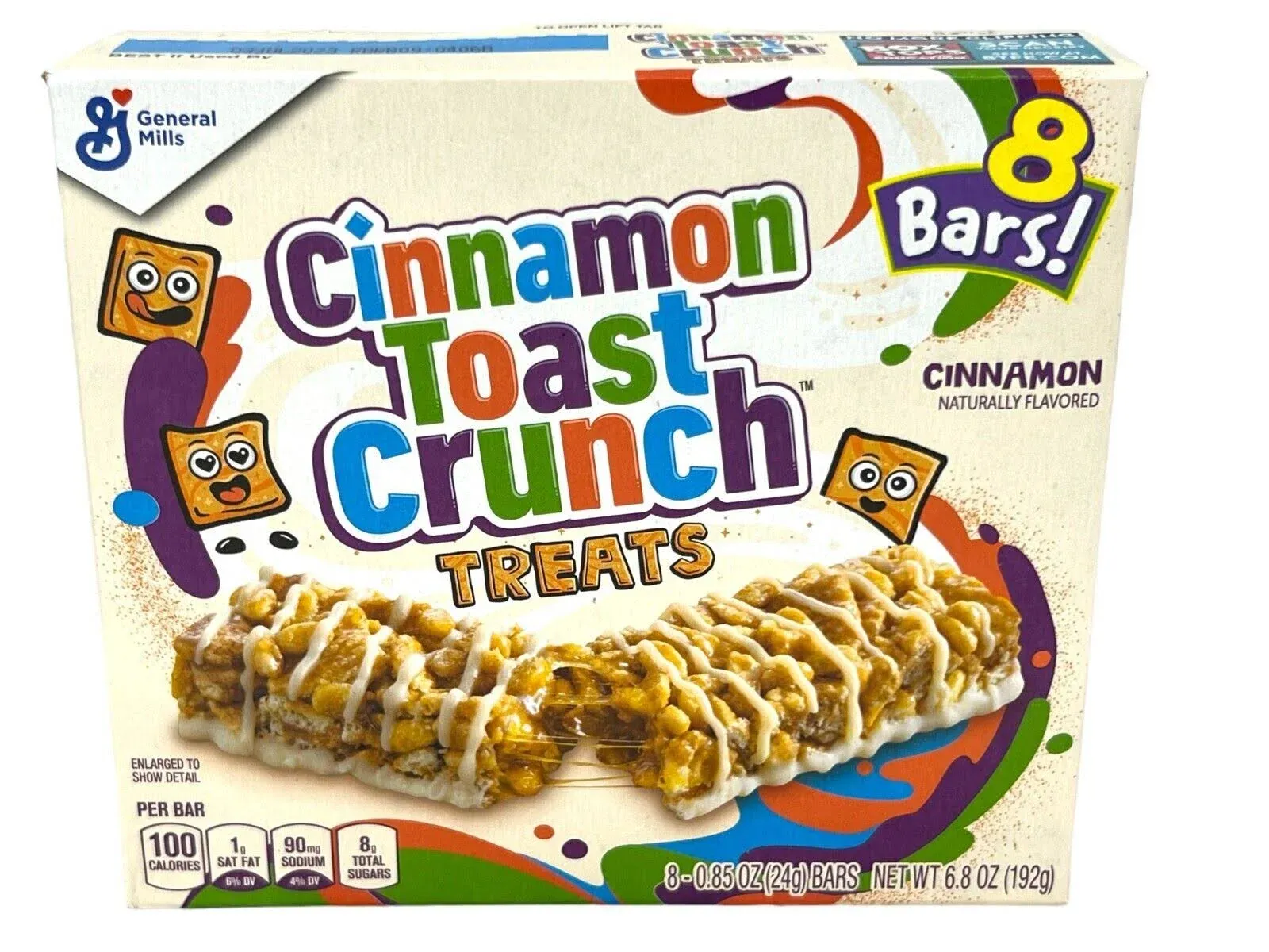 Cinnamon Toast Crunch Treats Bars 6.8 oz