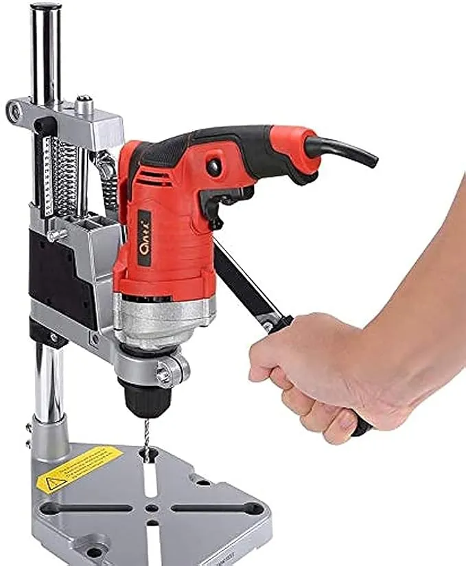 GOTOTOP Drill Press,Adjustable Desktop Drill Stand,Rotary Tool Holder,Universal Bench Clamp Workbench Repair Tool,Multifunctional Rotary Tool Drilling Hole Station for Drilling Collect Workshop