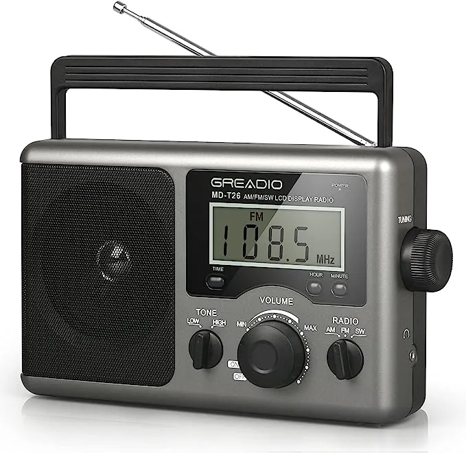 Greadio Portable Shortwave Radio